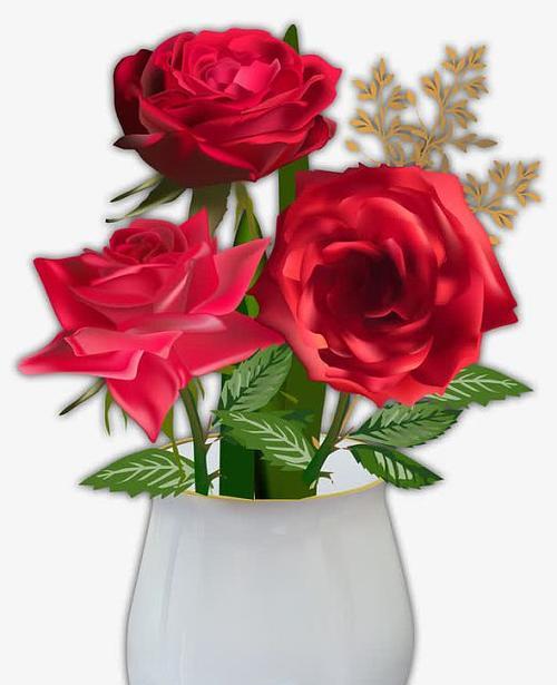 带芽的玫瑰花插花技巧是什么？