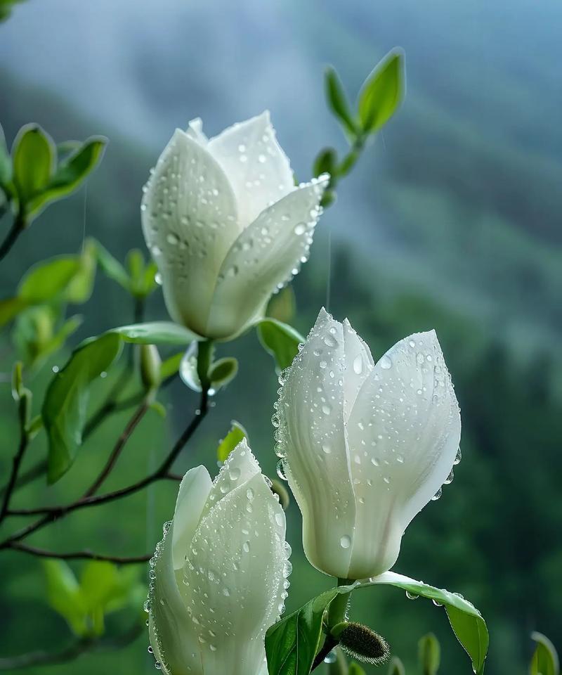 玉兰花传递了哪些美好寓意？