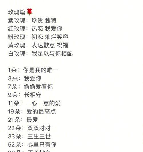 七夕所有的花语是什么？如何找到这些花语？