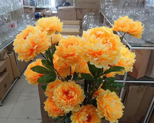 大丽牡丹花仿真花的养护技巧是什么？