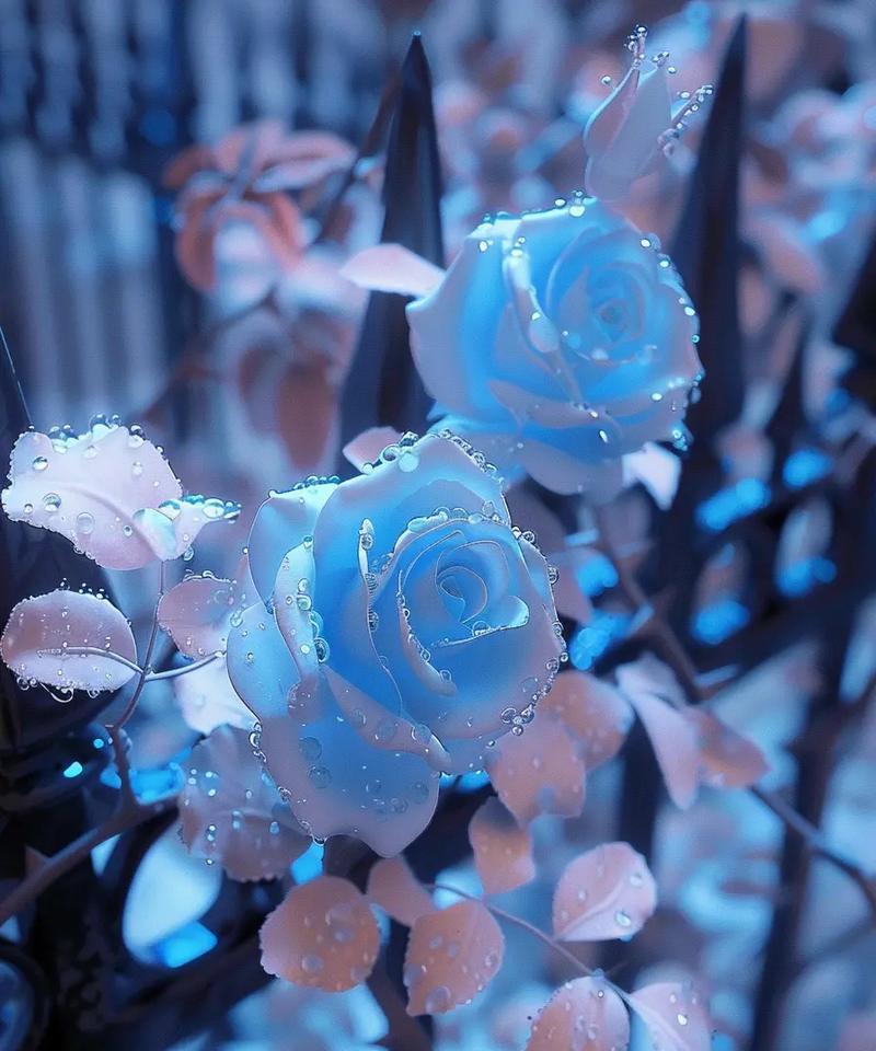 红白玫瑰和蓝色玫瑰分别代表什么？它们的花语是什么？