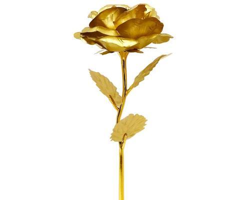 金箔玫瑰花的寓意是什么？金箔玫瑰花象征着什么？