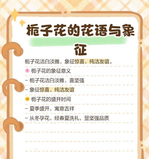 栀子花的花语知道是什么么？栀子花代表什么？