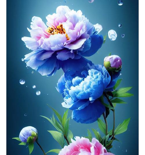 牡丹花毛线两种颜色的花语是什么？如何搭配？
