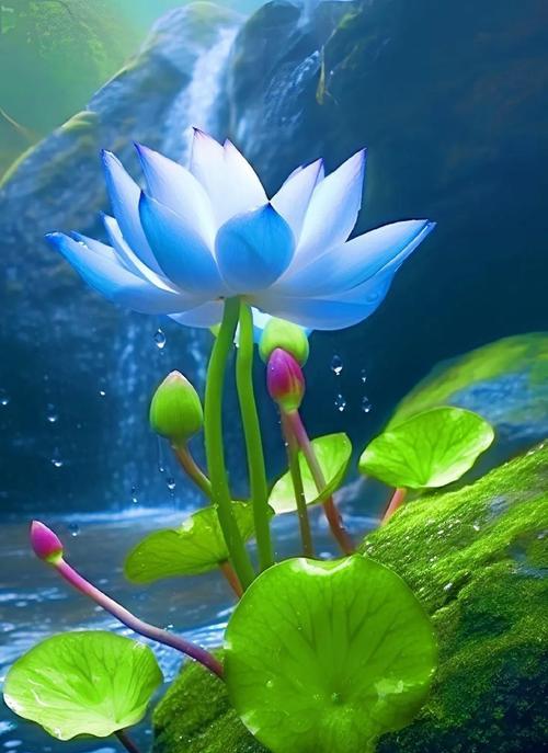 蓝莲花的寓意花语有哪些？它们代表了什么？