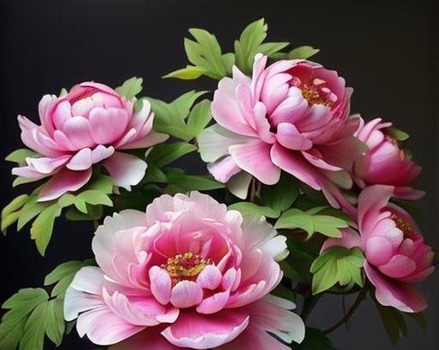 哪种花的花蕊与牡丹相似？