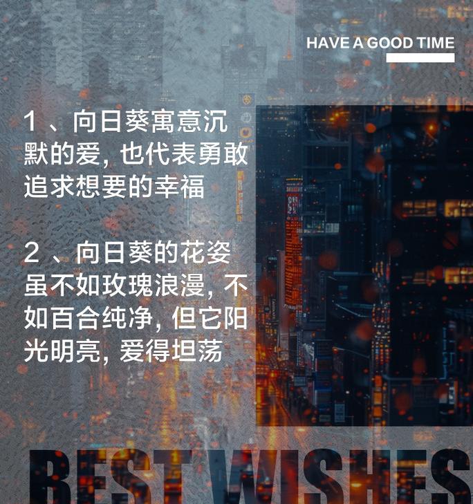 向日葵的花语有何特别意义？