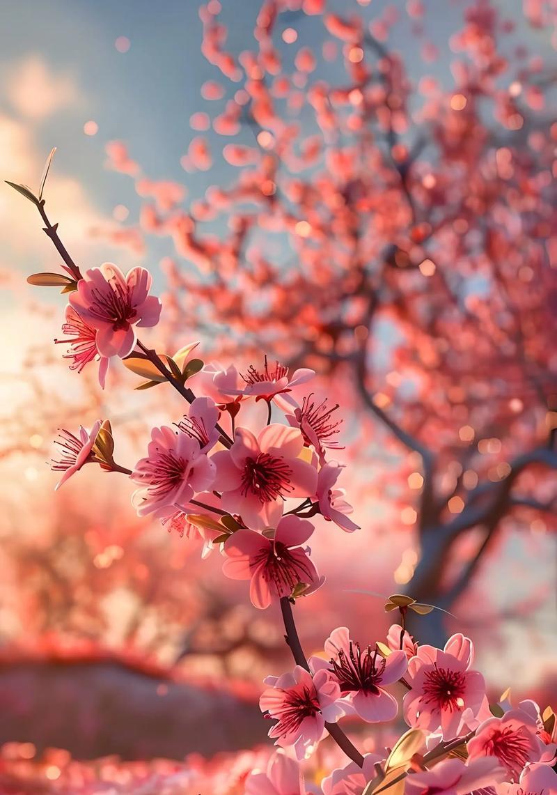 春季花卉绽放：哪些花在春天盛开？
