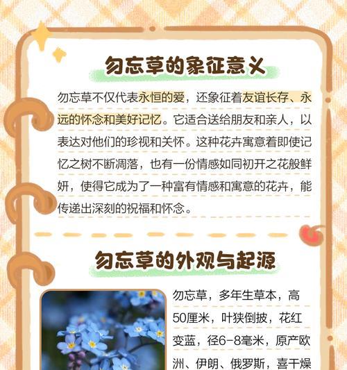 勿忘我花的养殖方法和注意事项是什么？
