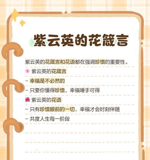 哪些花语能带来开心？它们的寓意是什么？