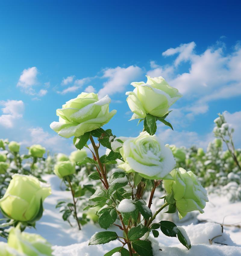 绿色玫瑰花的寓意和象征是什么？