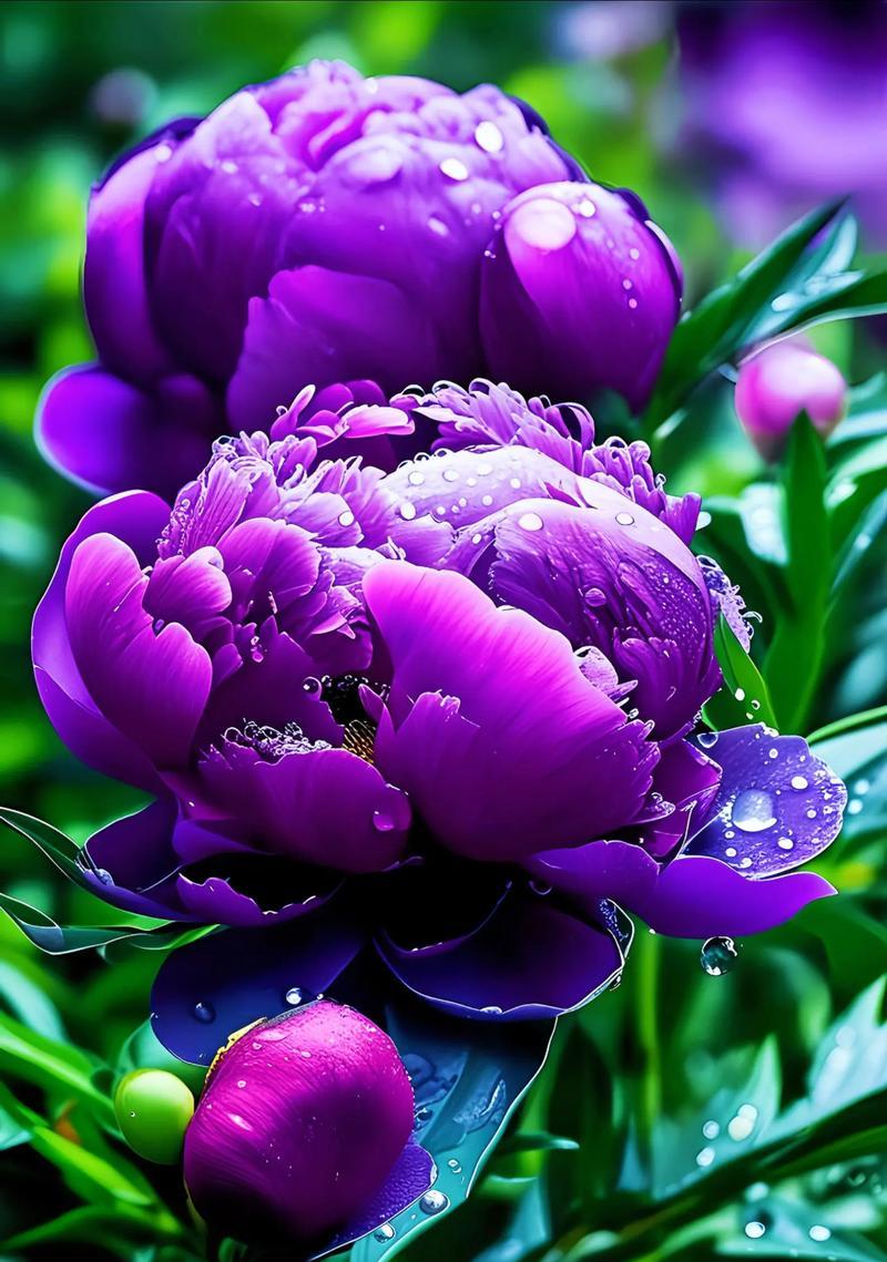 紫色叶子的花代表什么？这种花的花语是什么？