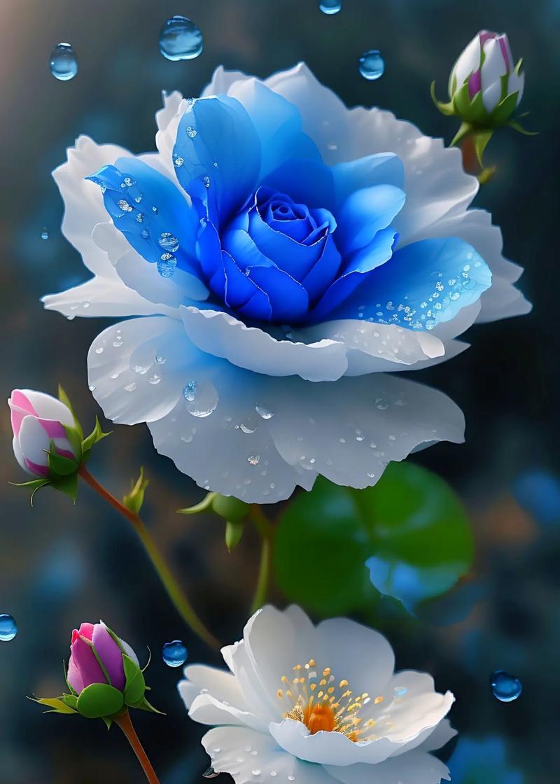 蓝色玫瑰花23朵代表什么？