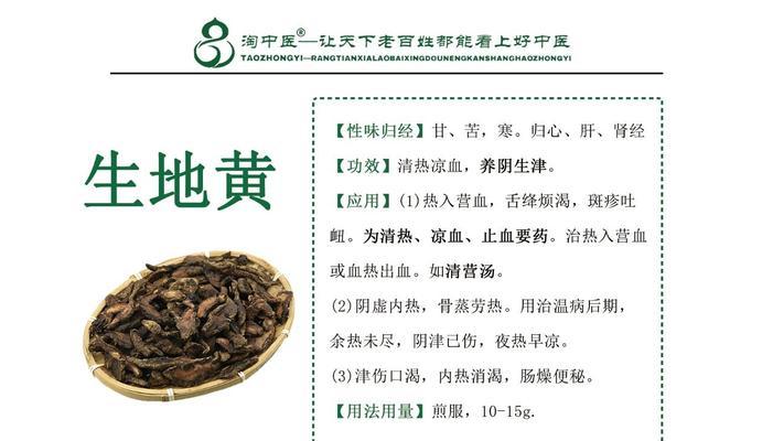 探秘地黄根的神奇作用（从营养到医学，地黄根无所不能！）