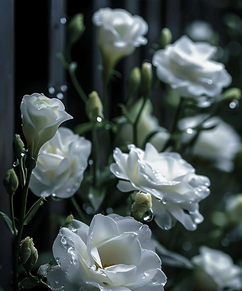 离别的爱情（百合花与离别的爱情，悲伤与希望的交织）