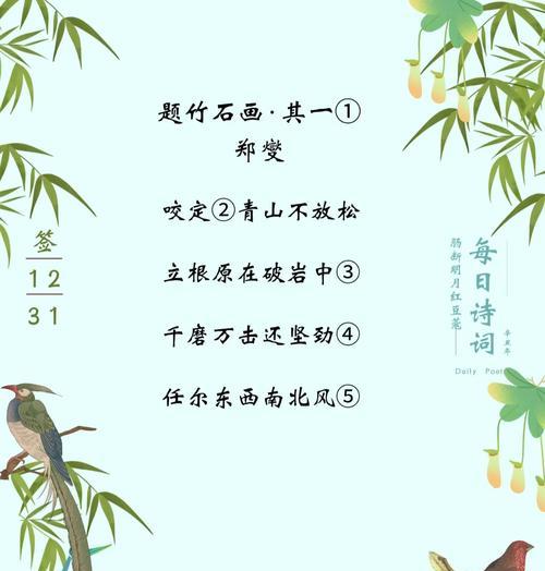 石竹梅花语探秘（解读石竹梅花的深刻寓意，赏析花语之美）